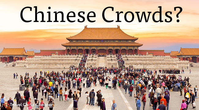How to avoid large crowds in China
