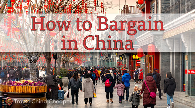 How to bargain in China