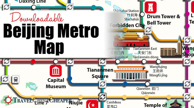 Free 21 Downloadable Beijing Metro Maps For Tourists