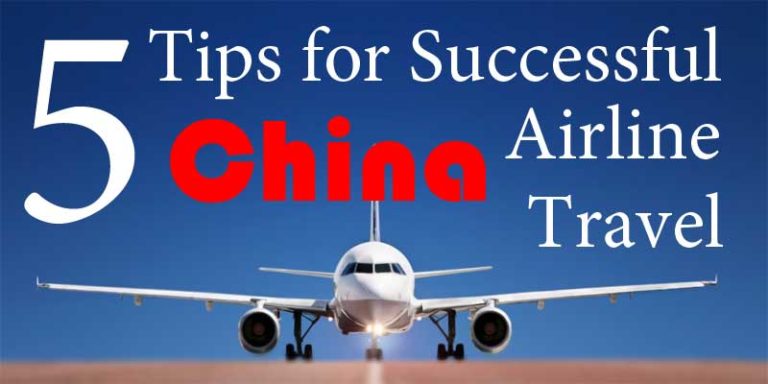 5 Tips for Successful China Air Travel - Travel China Cheaper