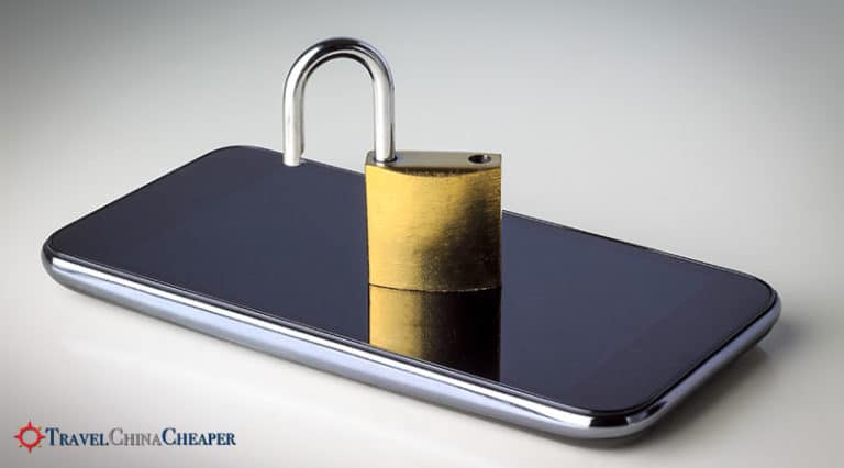 Your mobile phone needs to be unlocked to use it in China