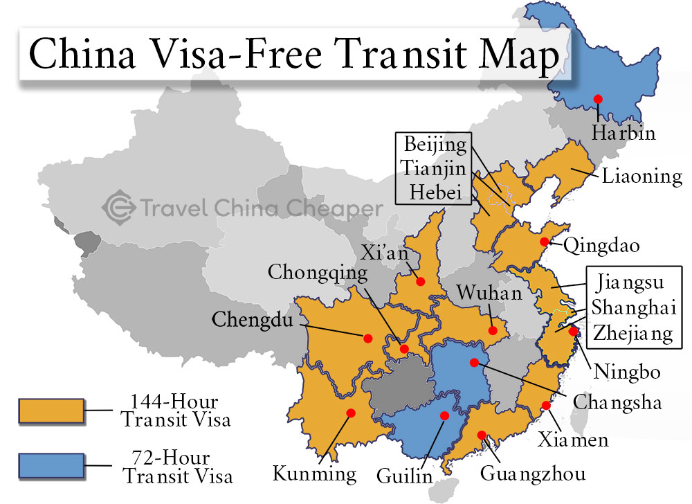 countries that can visit china without visa