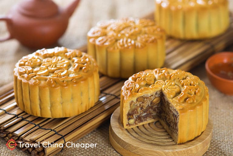 Chinese mooncakes are a popular China sweet, particularly during the mid-autumn festival.
