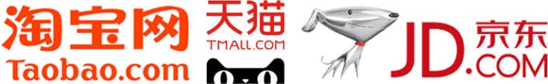 The most popular Chinese shopping portals: JD.com, Taobao and Tmall