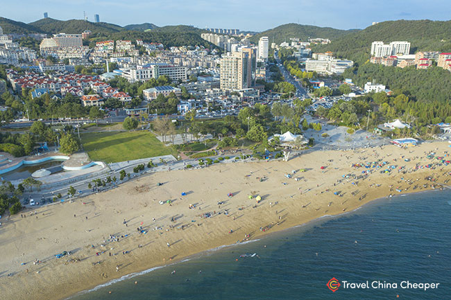 White Pebble Beach (金石滩) in Dalian, China