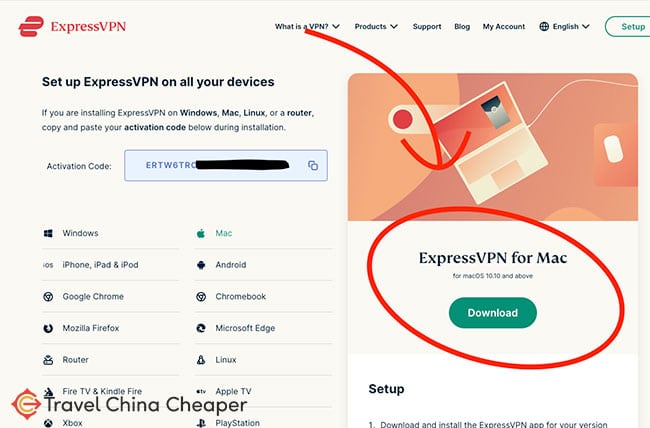 Descargar o actualizar ExpressVPN