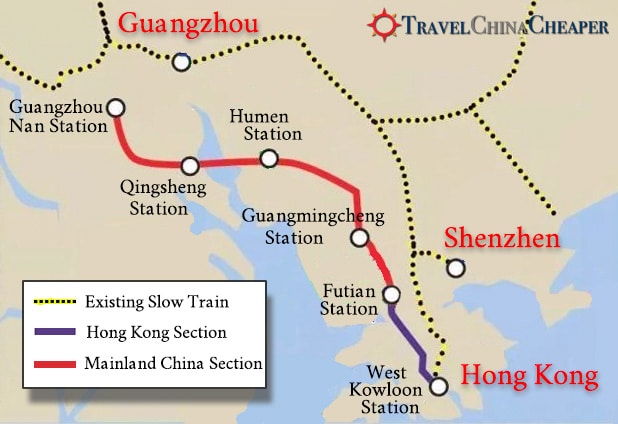 High Speed Train From Shenzhen To Foshan China to Hong Kong High Speed Train | 2019 Traveler's Guide