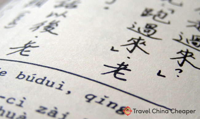 Studying Mandarin Chinese characters