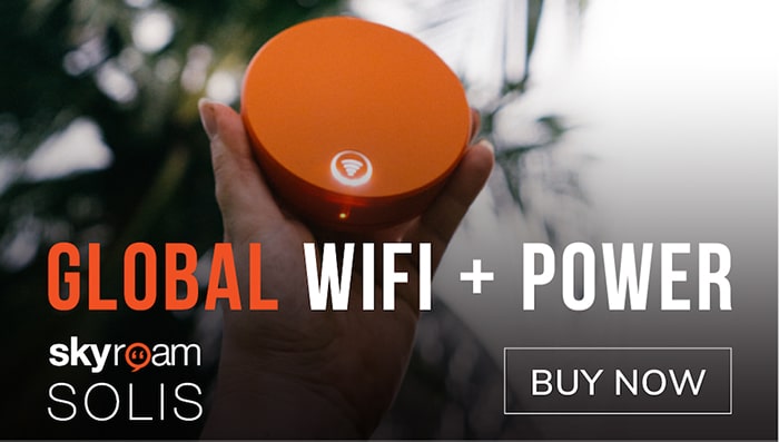Try a global WiFi solution like Skyroam for your trip to China