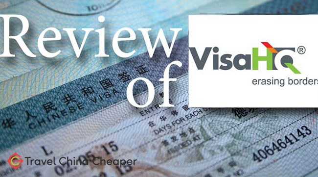 Review of VisaHQ for China visas