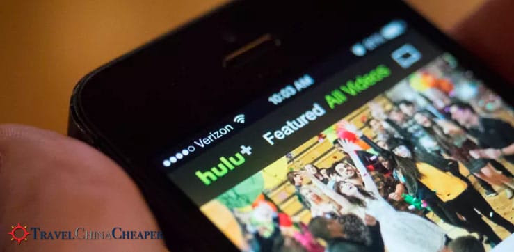 Streaming movies on Hulu in China