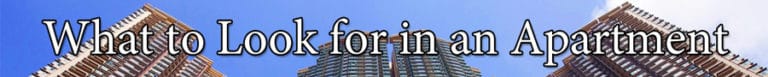 What to look for in an apartment | Renting an apartment in China