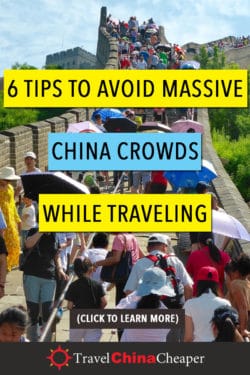 Save this article about avoiding Chinese crowds on Pinterest