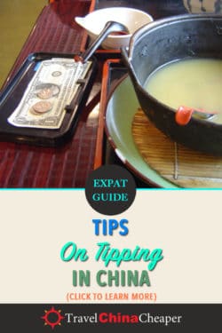 Should you leave a tip in China?