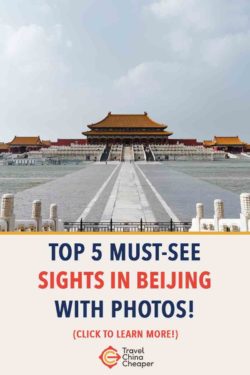 Save this article about the must see places in Beijing on Pinterest