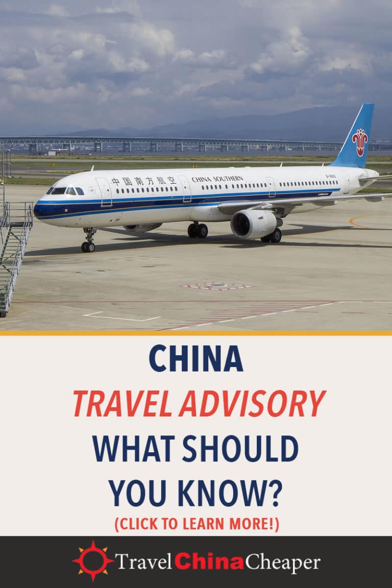 mfa travel advisory china